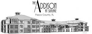 Addison at Sunlake grayscale rendering