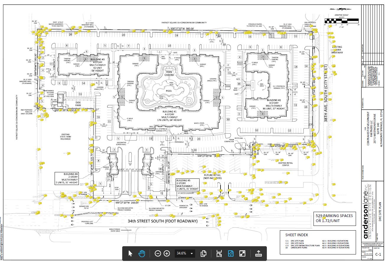 The Addison at Sunlake Site Map