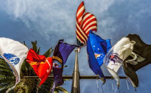 military flags