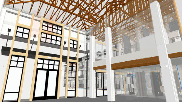 Addison Farms BIM graphic clubhouse